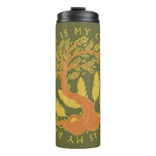 Aarde is mijn kerk, Natuur is mijn religie Thermosbeker