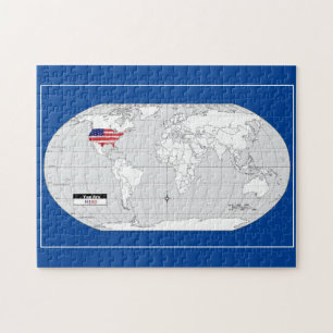 Aarde, je bent hier legpuzzel
