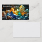 Aarde Juwelen Kristallen en Edelstenen Visitekaartje (Voorkant / Achterkant)