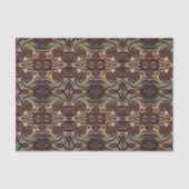 Aarde Kaleidoscoop Tissuepapier (Voorkant)