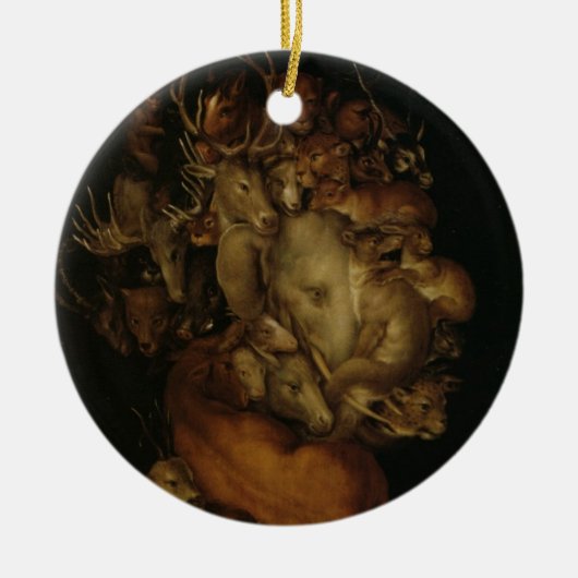 Aarde Keramisch Ornament (Voorkant)