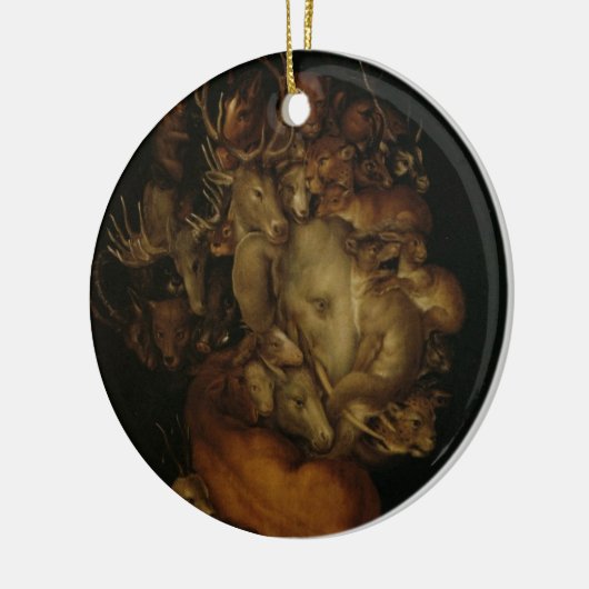 Aarde Keramisch Ornament (Links)