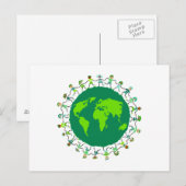 Aarde-Kinderen Briefkaart (Voorkant / Achterkant)