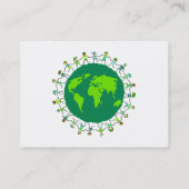 Aarde-Kinderen, Visitekaartje (Achterkant)