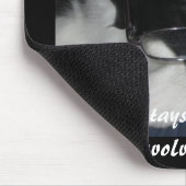 "Aarde komt om me heen" Mousepad Muismat (Hoek)