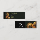 AARDE / LEGATIE MET MONOGRAM VOOR WILDE DIEREN MINI VISITEKAARTJE (Voorkant / Achterkant)