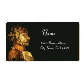 AARDE / LEGATIE MET WILDE DIEREN ETIKET (Voorkant)