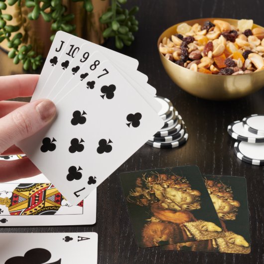 AARDE / LEGATIE MET WILDE DIEREN POKERKAARTEN (Insitu)