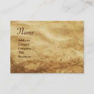 AARDE / LEGATIE MET WILDE DIEREN VISITEKAARTJE