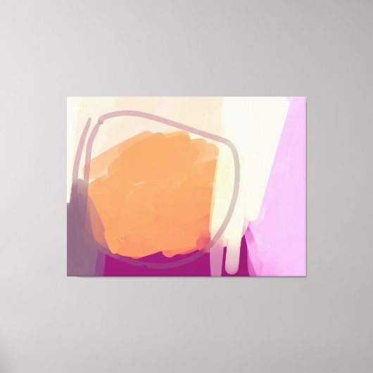 Aarde & licht Uitgerekt Canvas Print (Voorkant)