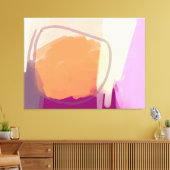 Aarde & licht Uitgerekt Canvas Print (Insitu (Woonkamer))