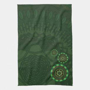 Aarde Mandala Handdoek