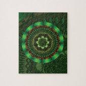 Aarde Mandala Puzzel (Verticaal)