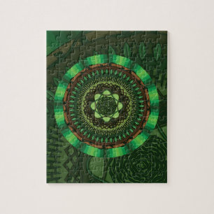Aarde Mandala Puzzel
