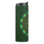 Aarde Mandala Thermokop Thermosbeker (Gedraaid links)