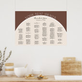 Aarde Matig boogschotwonden Poster (Keuken)