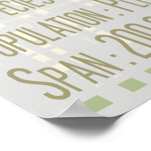 Aarde mens poster (Hoek)