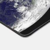 Aarde met drie tropische cyclonen in de Stille Oce Bureaumat (Hoek)