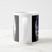 Aarde met drie tropische cyclonen in de Stille Oce Grote Koffiekop (Achterkant)