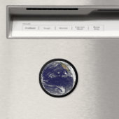 Aarde met drie tropische cyclonen in de Stille Oce Magneet (Insitu (Vaatwasser))