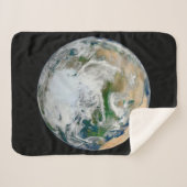 Aarde met het Noordpoolgebied, Europa en Azië. Sherpa Deken (Voorkant (horizontaal))