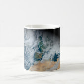 Aarde met Noord-Afrika en Zuidwest-Europa Koffiemok (Center)