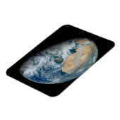 Aarde met Noord-Afrika en Zuidwest-Europa Magneet (Linkerzijde)