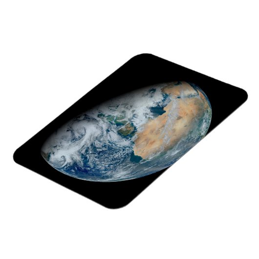 Aarde met Noord-Afrika en Zuidwest-Europa Magneet (Linkerzijde)