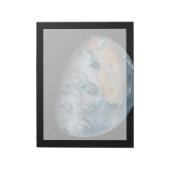 Aarde met Noord-Afrika en Zuidwest-Europa Notitieblok (Linkerzijde)