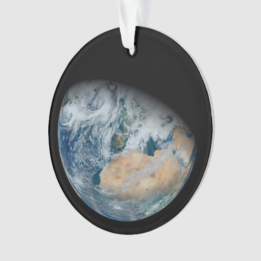 Aarde met Noord-Afrika en Zuidwest-Europa Ornament (voorkant)