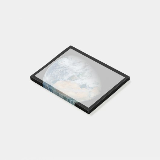 Aarde met Noord-Afrika en Zuidwest-Europa Post-it® Notes (Schuin)