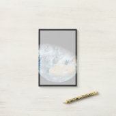 Aarde met Noord-Afrika en Zuidwest-Europa Post-it® Notes (Op bureau)