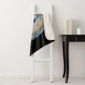 Aarde met Noord-Afrika en Zuidwest-Europa Sherpa Deken (In situ)