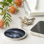 Aarde met speciale effecten sleutelhanger (Zijkant)