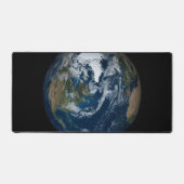 Aarde met wolken en Zee 2 Bureaumat (Voorkant)