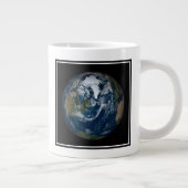 Aarde met wolken en Zee 2 Grote Koffiekop (Rechts)