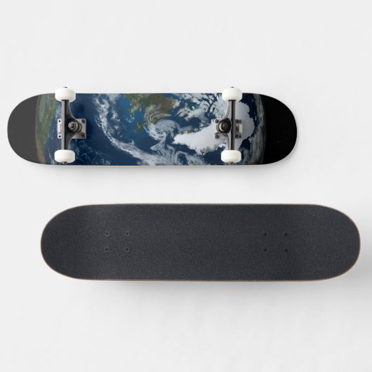 Aarde met wolken en Zee 2 Persoonlijk Skateboard (Horizontaal)