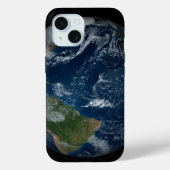 Aarde met wolken en Zee Case-Mate iPhone Case (Achterkant)