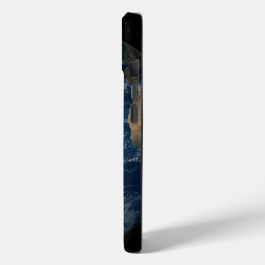 Aarde met wolken en Zee Case-Mate iPhone Case (Achterkant / Links)