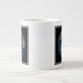 Aarde met wolken en Zee Grote Koffiekop (Voorkant)