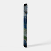 Aarde met wolken en zee-ijs iPhone 15 case (Rechterkant)