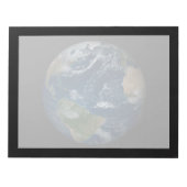 Aarde met wolken en Zee Notitieblok (Voorkant)