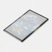 Aarde met wolken en Zee Post-it® Notes (Schuin)