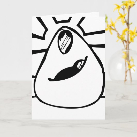 Aarde moeder kaart (Gele Bloem)