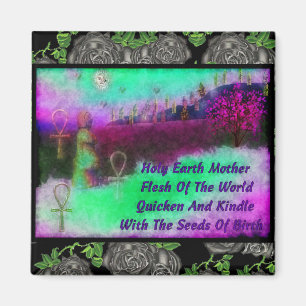 Aarde moeder magneet