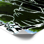 Aarde Moeder natuur minnaar Poster (Hoek)