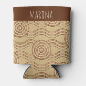 Aarde  naam Australian Dreamtime Blikjeskoeler (Voorkant)