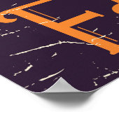 Aarde naar Mars Sci-Fi-poster Poster (Hoek)