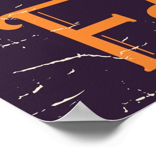 Aarde naar Mars  Sci-Fi-poster Poster (Hoek)