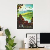 Aarde NASA Ruimte Reis Poster Print  Sterren (Thuiskantoor)